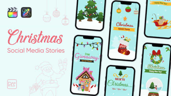 Christmas Stories For - VideoHive 41684432