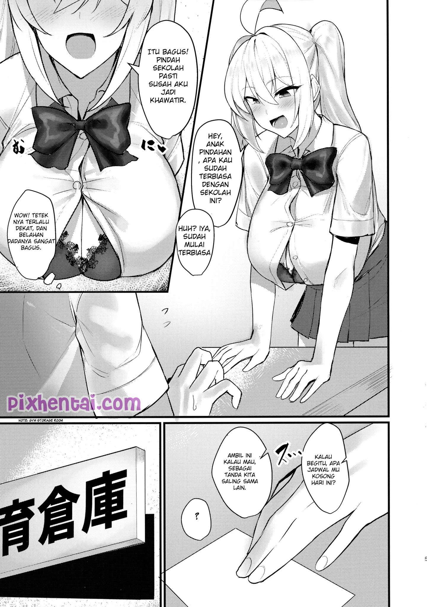 Tertarik tetek gede teman satu kelas Komik hentai xxx manga sex bokep 05