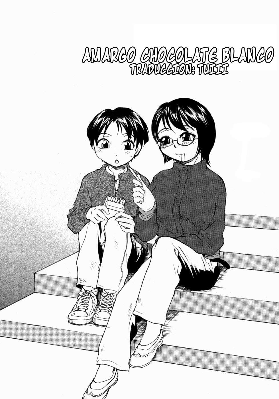 Ane To Megane To Milk | Sister Glasses And Sperm Chapter-8 - 1