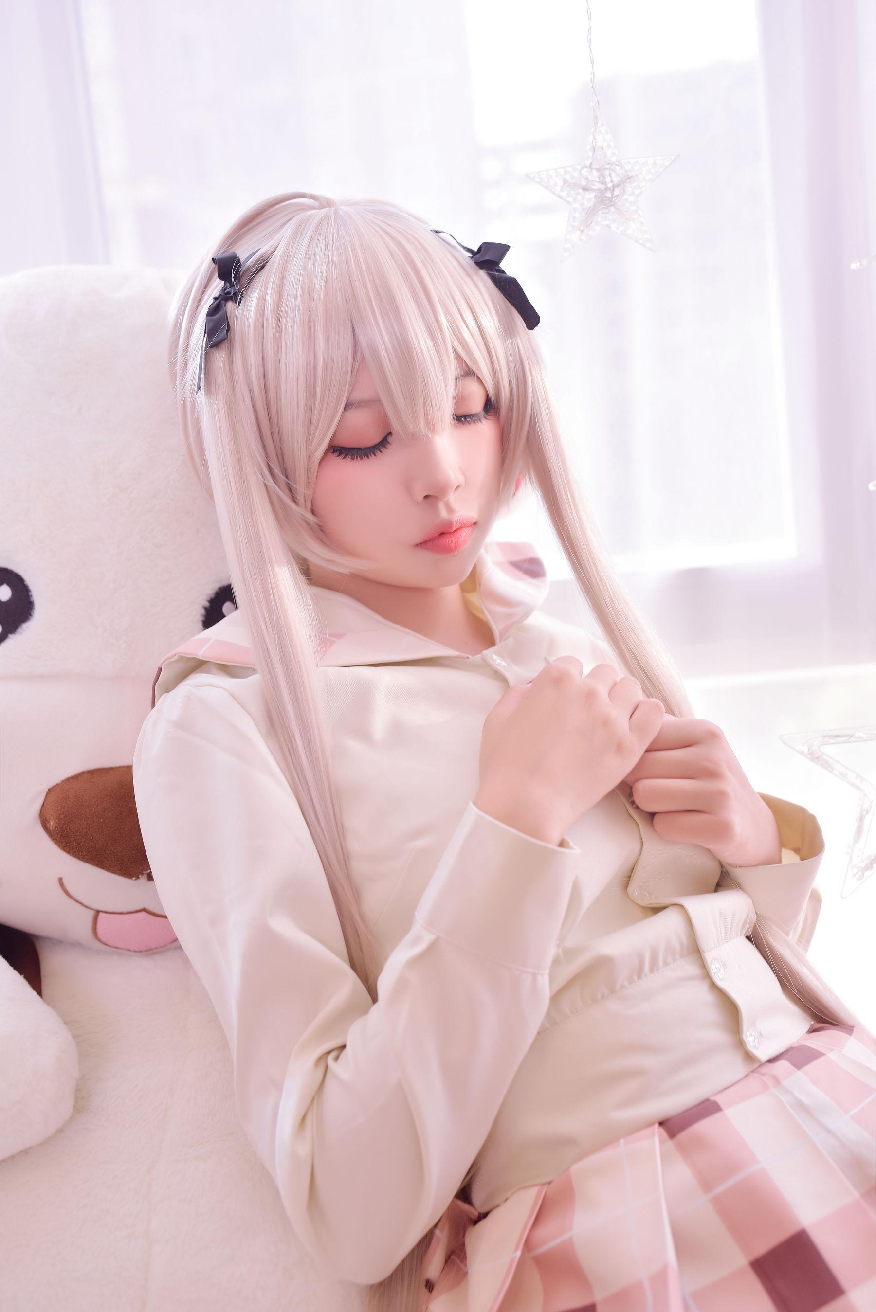 [Cosplay] 人气Coser二佐Nisa – 穹妹校服(38)