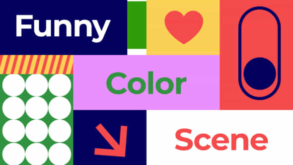 Funny Color Scene - VideoHive 40295916