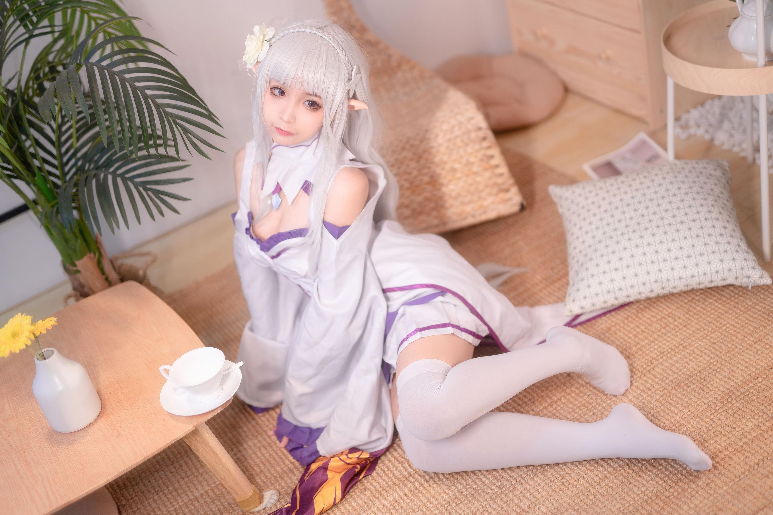 [美女Coser] 蠢沫沫 《艾米利亚》 写真集(24)