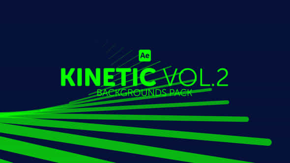 Kinetic Backgrounds 2 - VideoHive 53957597