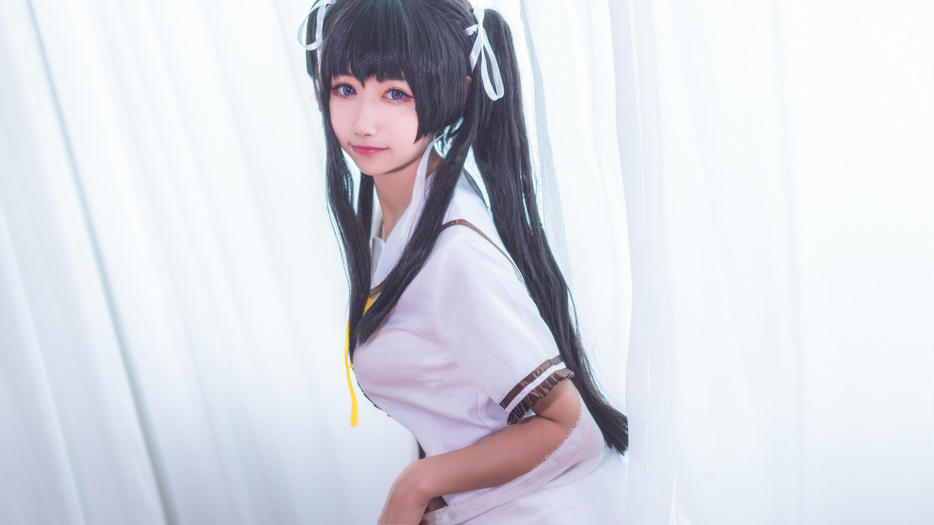 [美女Coser] Momoko葵葵 《铃白》 写真集(16)