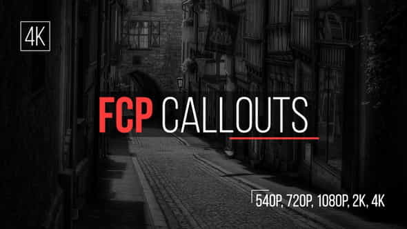 FCP Callouts - VideoHive 18470623