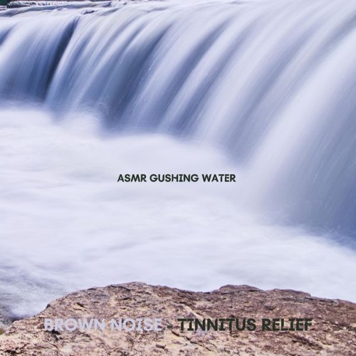 Brown Noise - Tinnitus Relief - ASMR Gushing Water - 2022