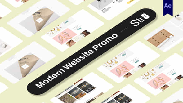 Modern Website Promo - VideoHive 58527504
