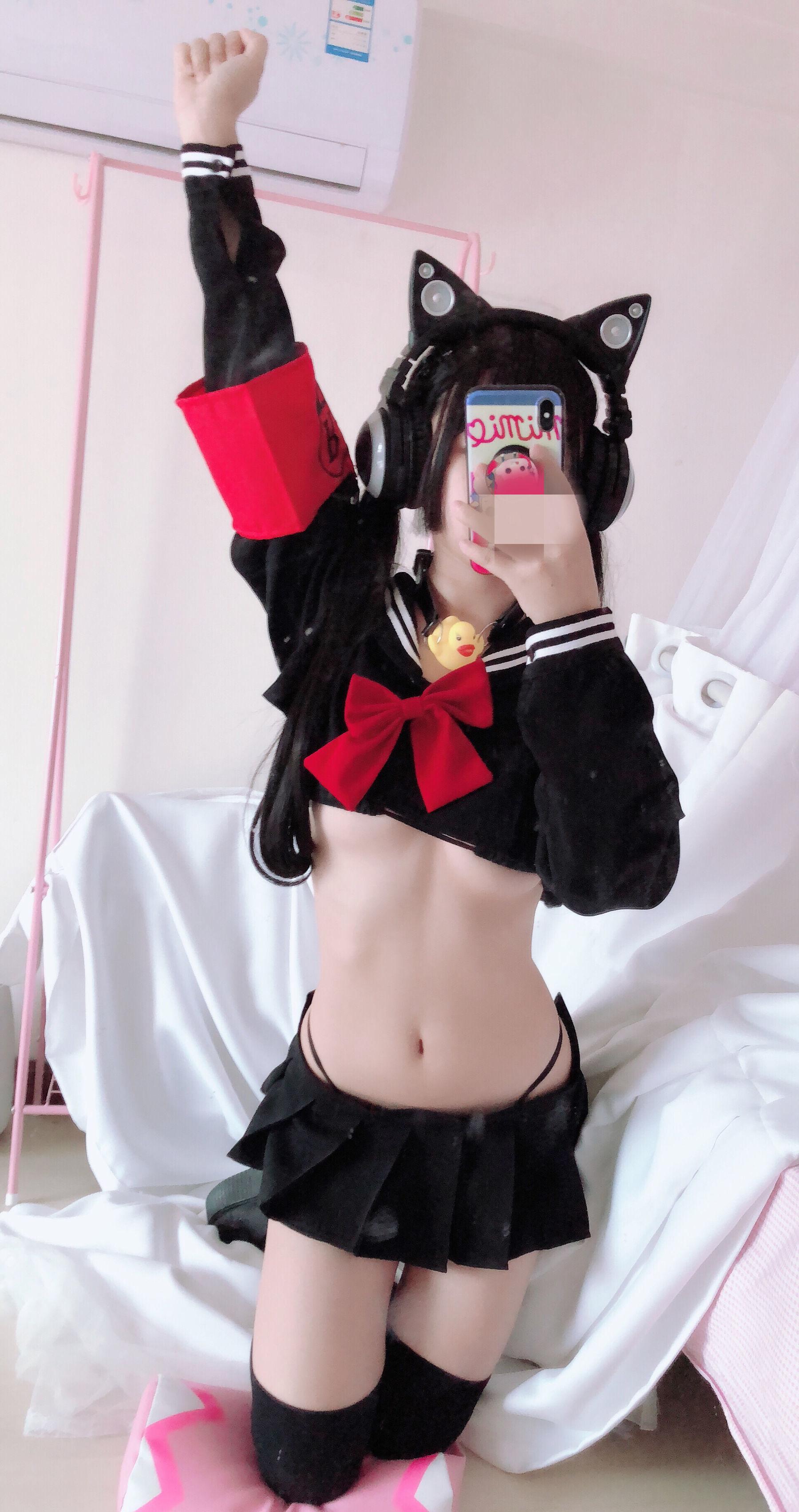 [网红COSER] 桜井宁宁 – 半乳制服 写真集(59)