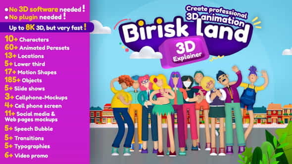 Briskland Professional 3D Explainer Toolkit - VideoHive 34486672