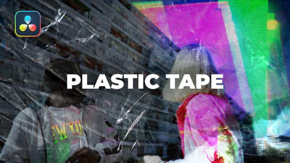 Plastic Tape Transitions - VideoHive 51367362