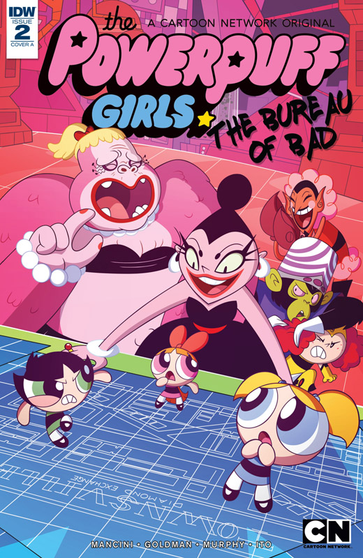 Powerpuff Girls - The Bureau of Bad #1-3 (2017-2018) Complete