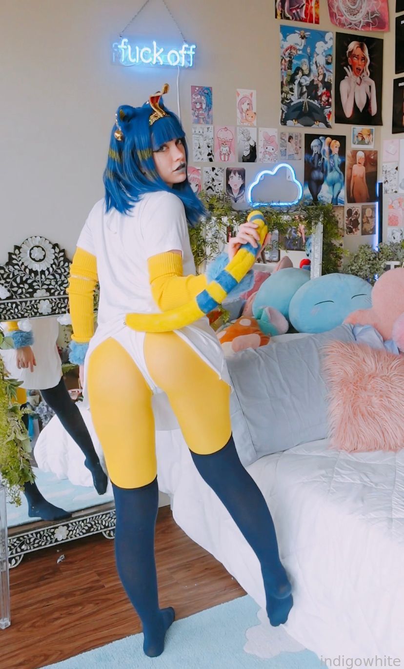 Indigo White - Ankha