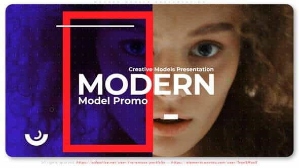 Modern Models Presentation - VideoHive 31339316
