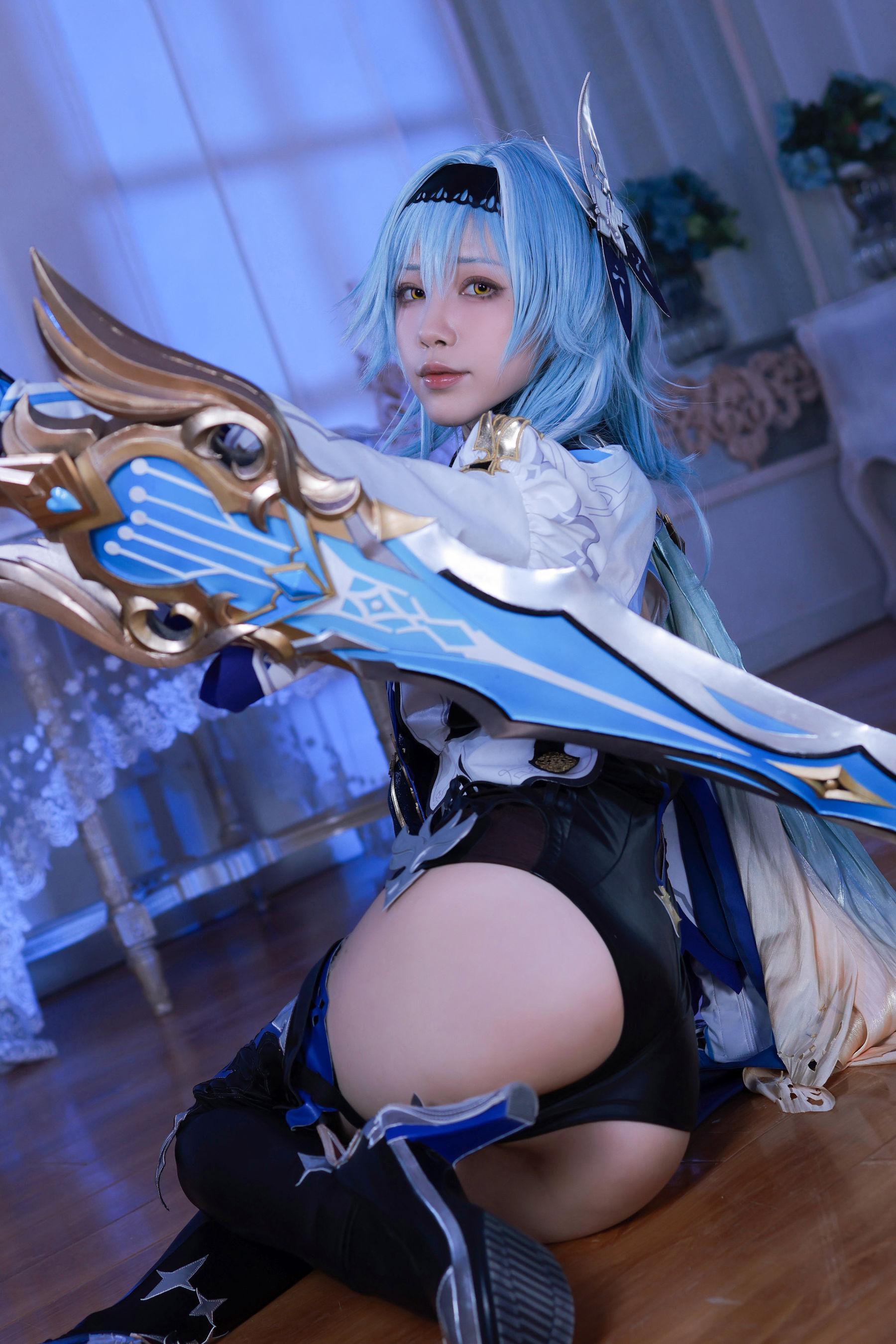 [网红COSER] 动漫博主水淼aqua – 原神优菈 原造(22)