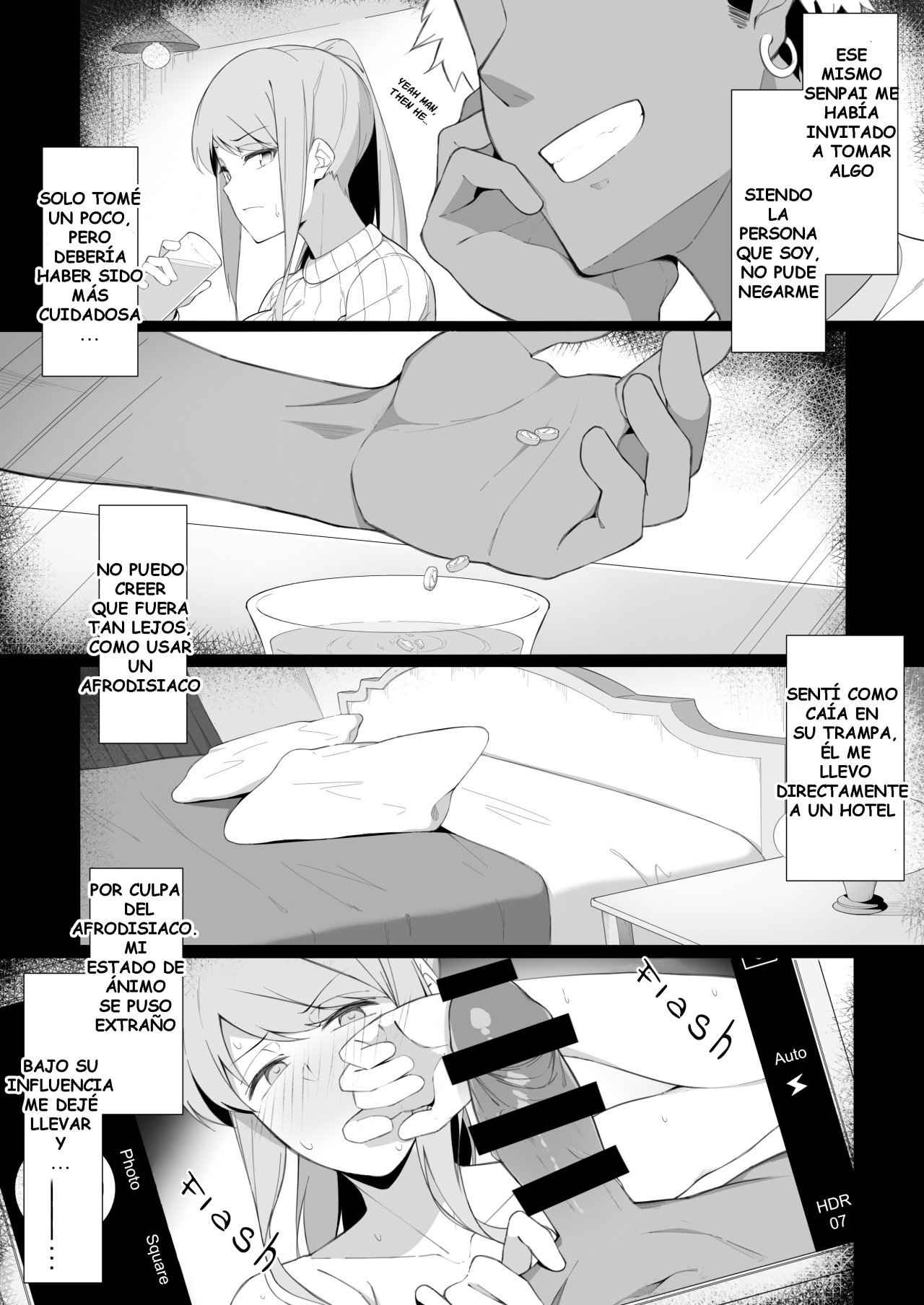 [Namahamu Sando] Sukebe ni Ochite iku [Spanish]