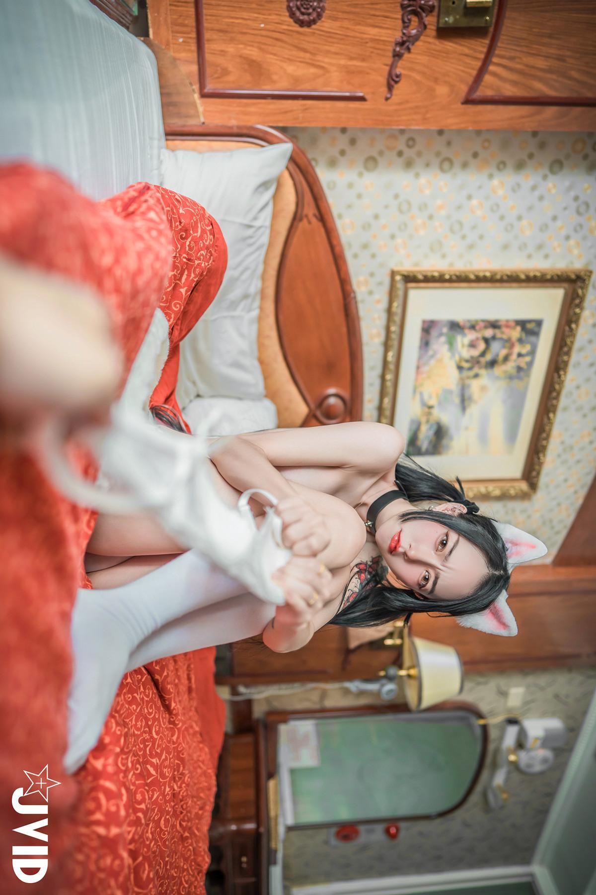 JVID 飄飄哥 – 貓咪收養手冊😺巨乳人形貓 女神飄飄🔞黑貓白貓能讓主人舒服的都是好貓🥵路邊遇見一隻超可愛待認養的美少女貓咪🤤當然要帶回家❤️ Set.04(5)