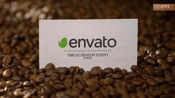 Coffee Business Card - VideoHive 46268103