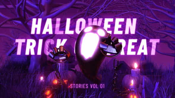 Halloween Trick Or Treat Intro - VideoHive 34360348