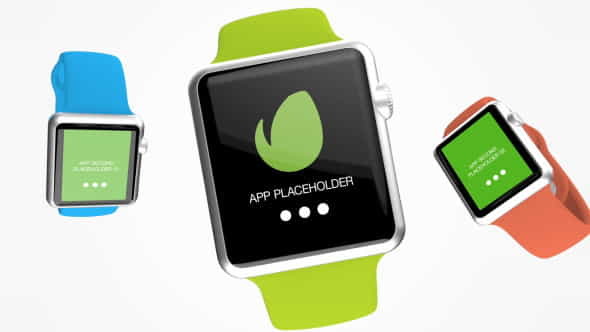 Smart Watch App Present - VideoHive 10911814
