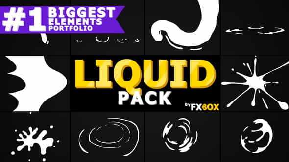 Liquid Motion Elements And Transitions - VideoHive 21306955