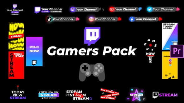 Gamers Pack - VideoHive 28988549