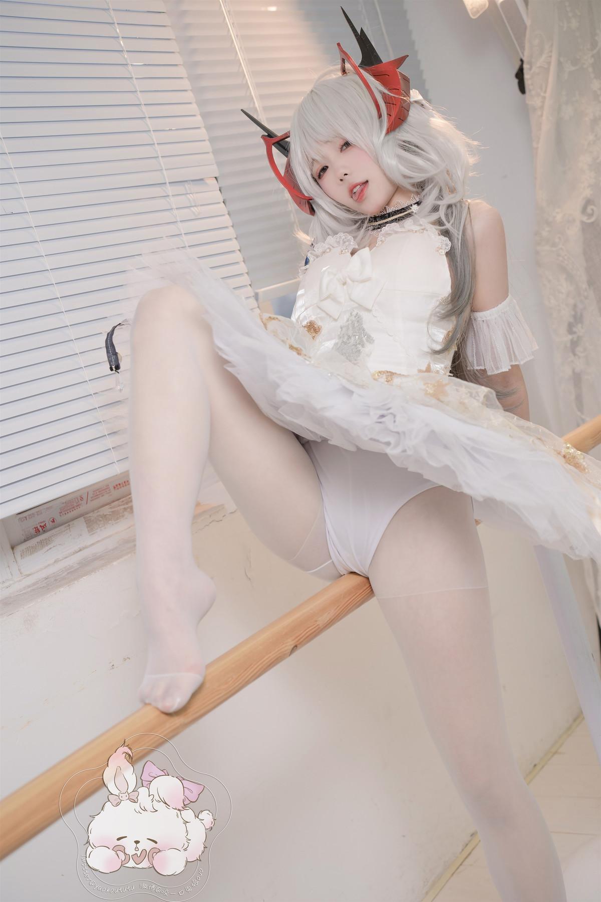 Cosplay 咬一口兔娘 天鹅之舞(27)