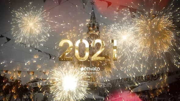 2021 New Year Gold Countdown - VideoHive 25062249