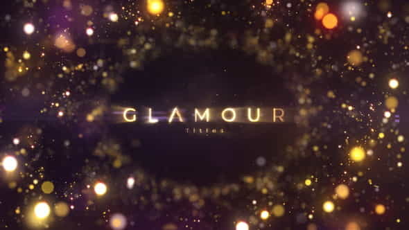 Glamour Titles - VideoHive 23320629