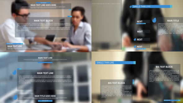Clean Corporate Lower Thirds And - VideoHive 19495149