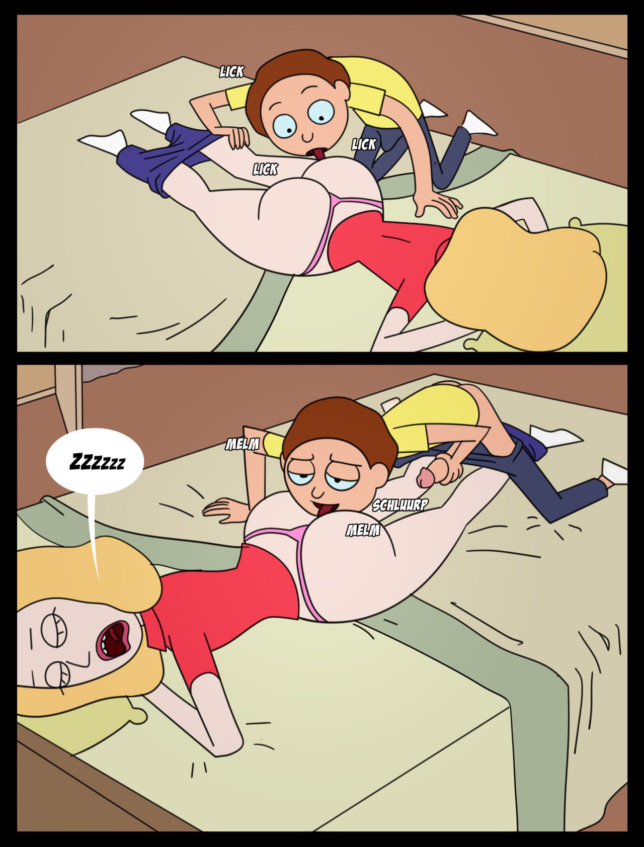 [Whargleblargle] Beth and Morty Comic - 3