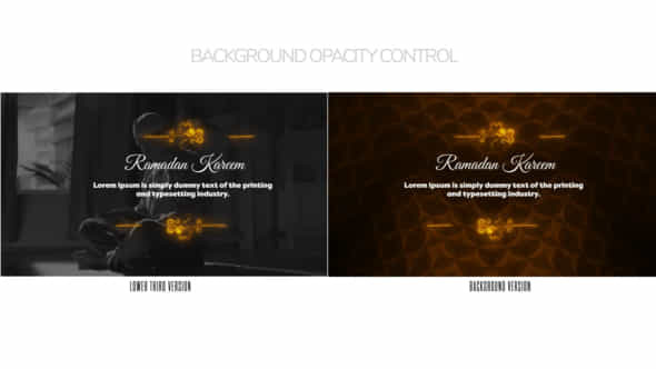 Ramadan Titles Lower Thirds - VideoHive 51377299