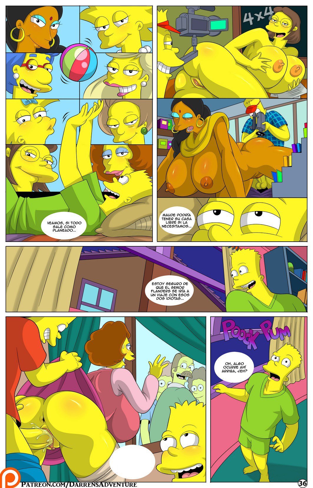 La Aventura de Darren 10 – Los Simpsons - 35