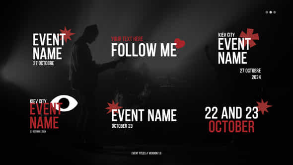 Event Titles Fcp | VideoHive 49996848