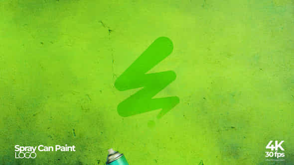 Spray Can Paint Logo Reveal - VideoHive 55421414
