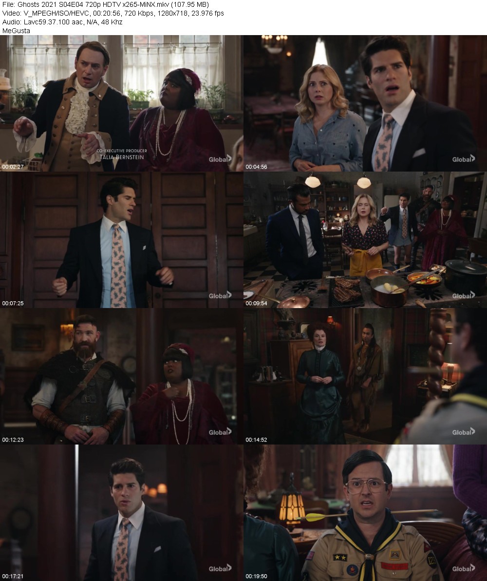 Ghosts 2021 S04E04 720p HDTV x265-MiNX