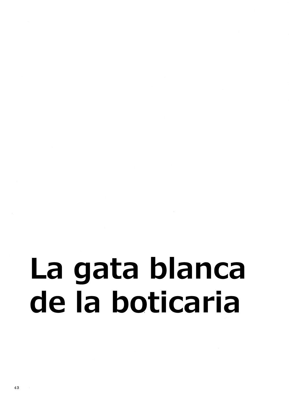 LA GATA BLANCA DE LA BOTICARIA - 42