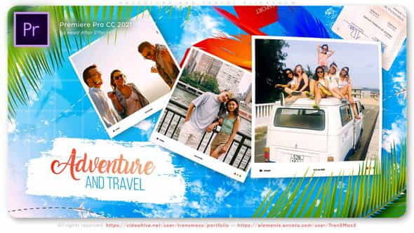 Adventure and Travel Slideshow - VideoHive 36956643