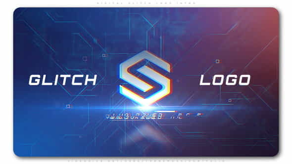 Digital Glitch Logo Intro - VideoHive 23849022