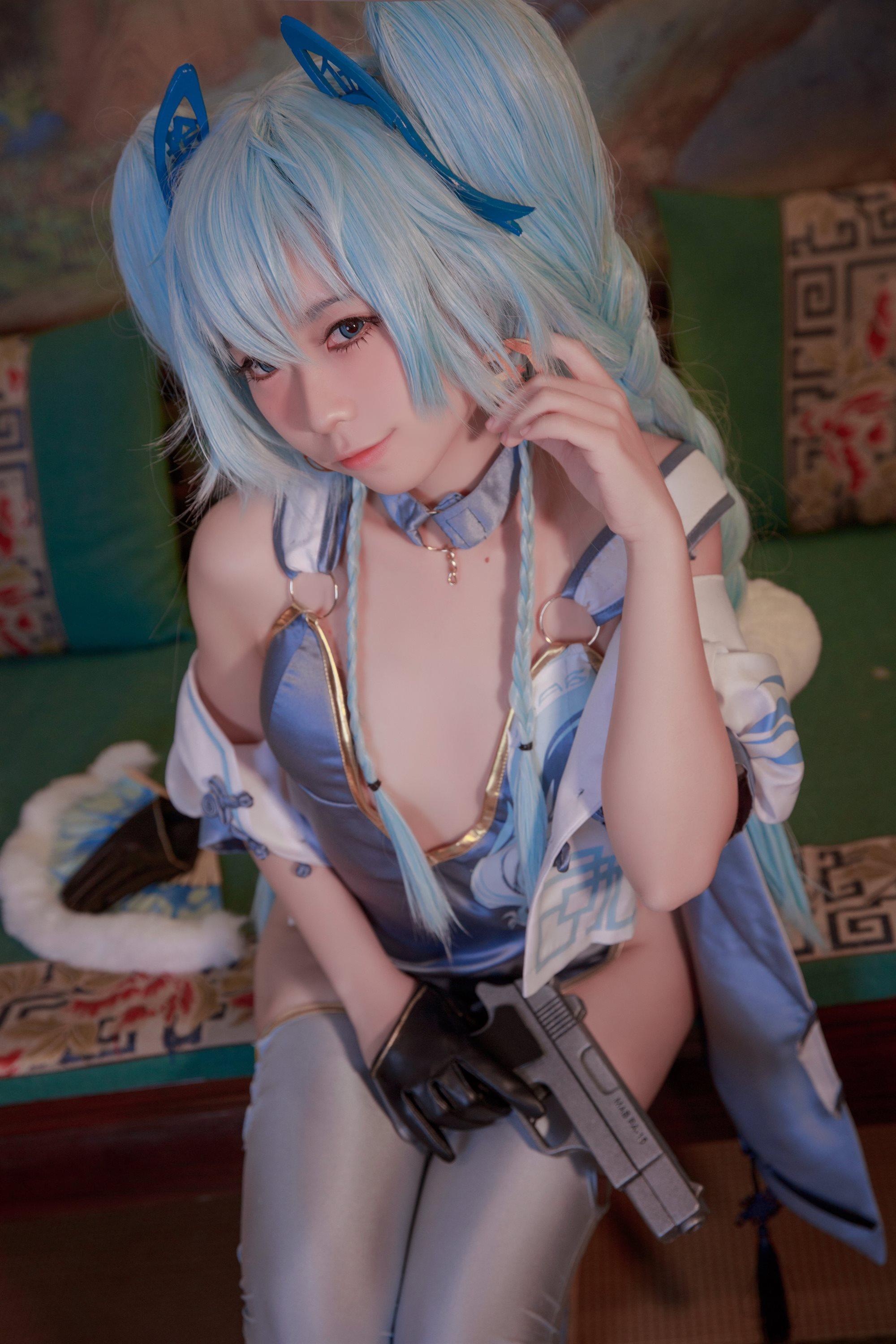 G44不会受伤-旗袍 翠雀媚(5)