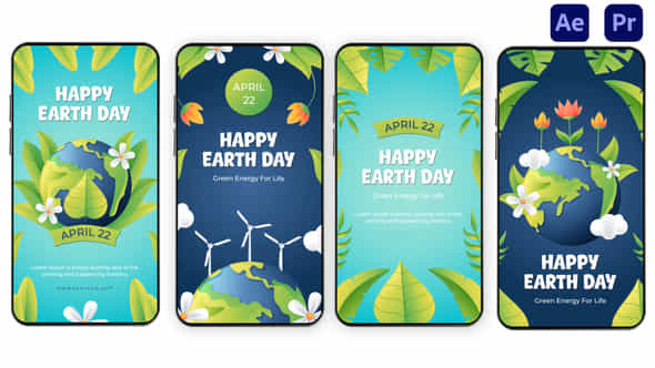 Earth Day Instagram Stories - VideoHive 56812865