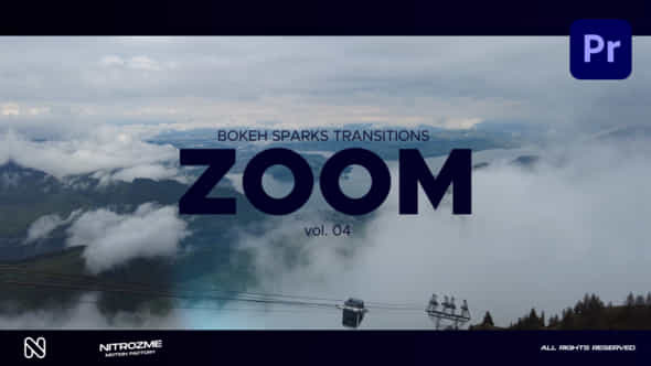 Bokeh Zoom Transitions - VideoHive 47515718