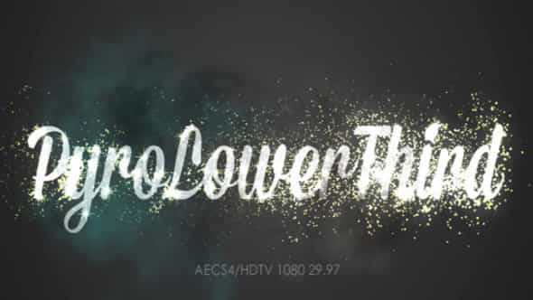 Pyro Lower Third - VideoHive 5196903