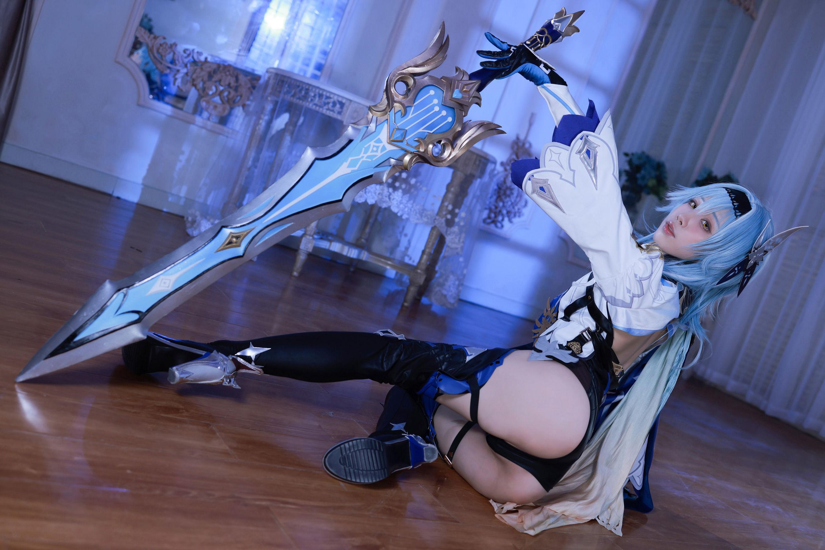 [网红COSER] 动漫博主水淼aqua – 原神优菈 原造(19)