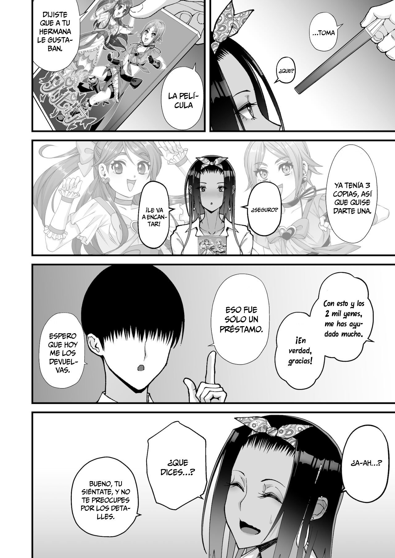 La historia sobre una amorosa gal otaku - 8