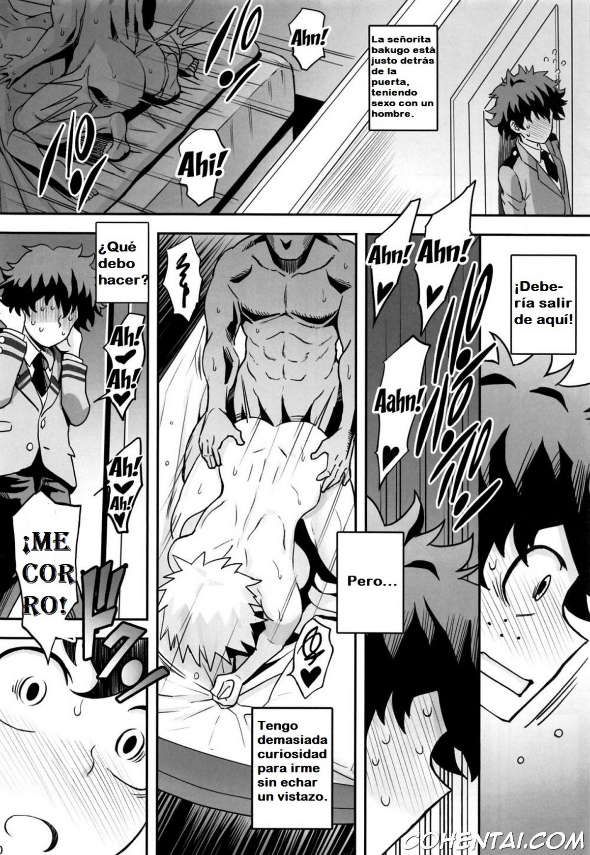 Bakumama!! (Boku no Hero Academia) xxx comics manga porno doujin hentai español sexo 