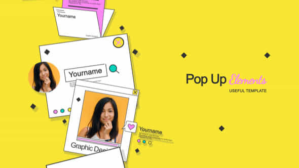 Pop Up Elements - VideoHive 56749283