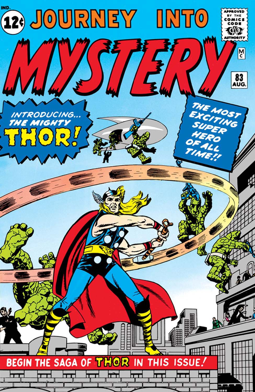 I PRIMI CINQUE NUMERI ITALIANI DE IL MITICO THOR