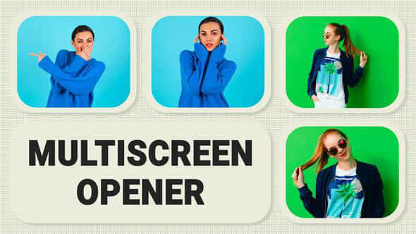 Multiscreen Split Screen - VideoHive 50544099