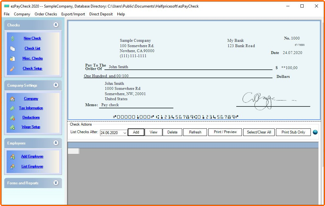 EzPaycheck 3.15.9