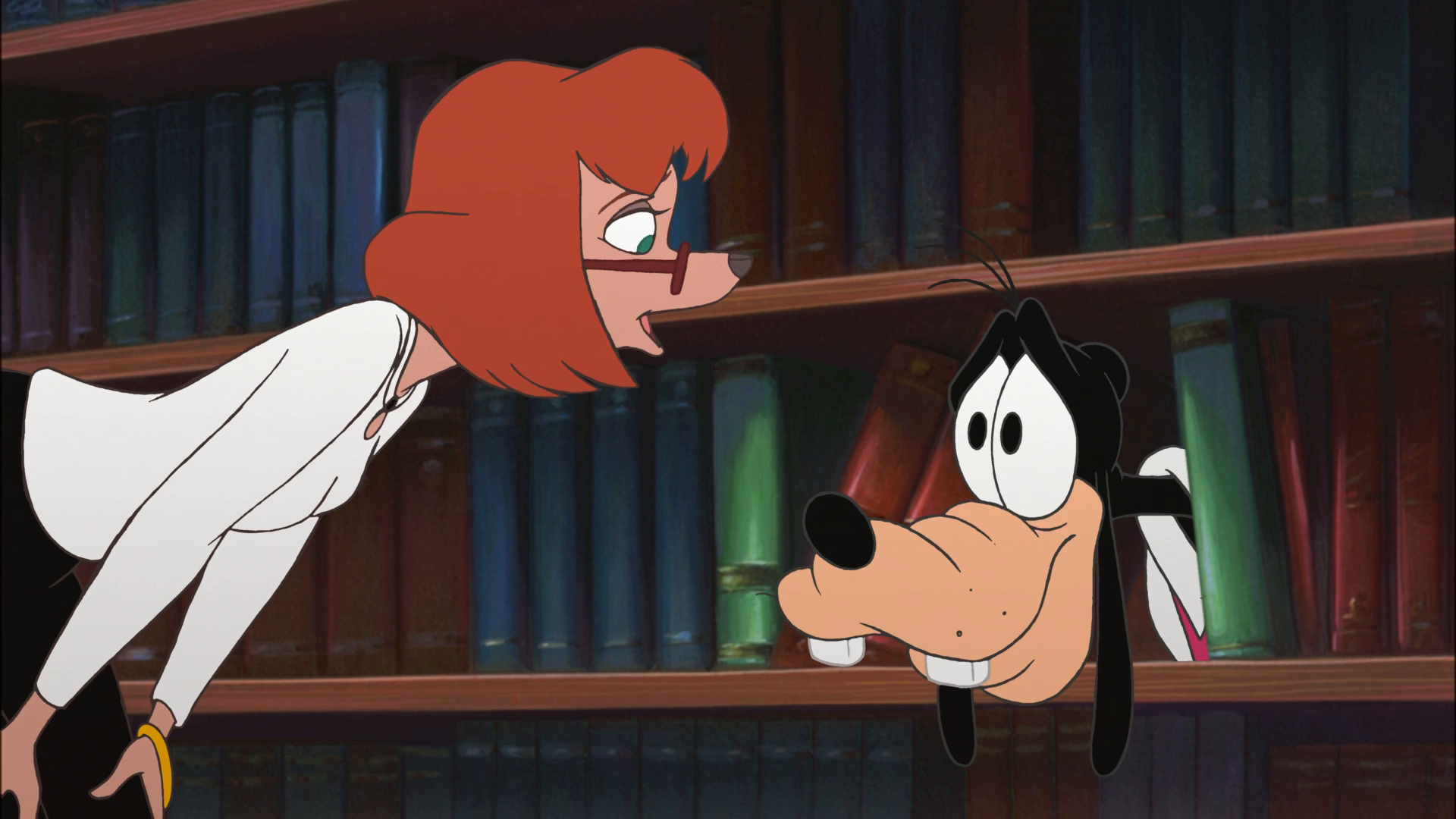 The goofy movie librarian